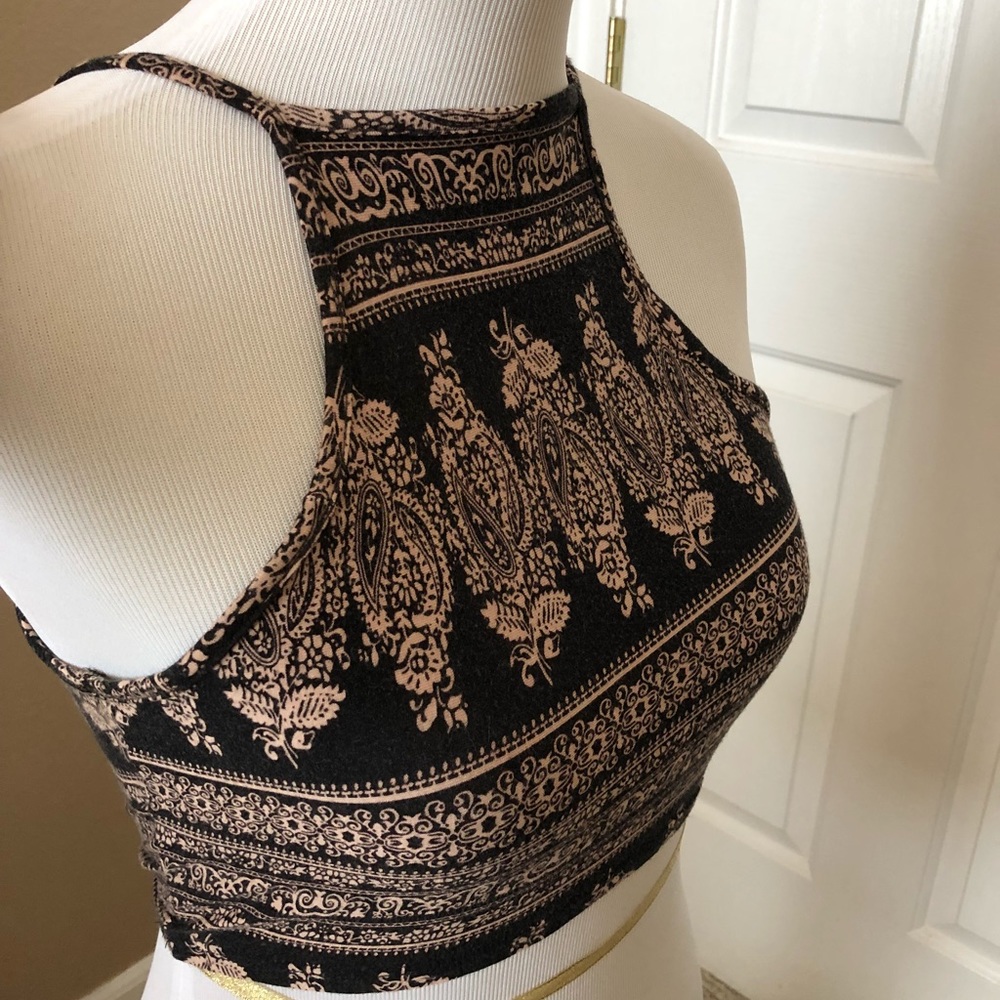 Boho crop top